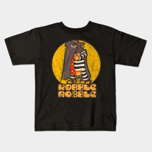 Robble Robble (distressed) Kids T-Shirt